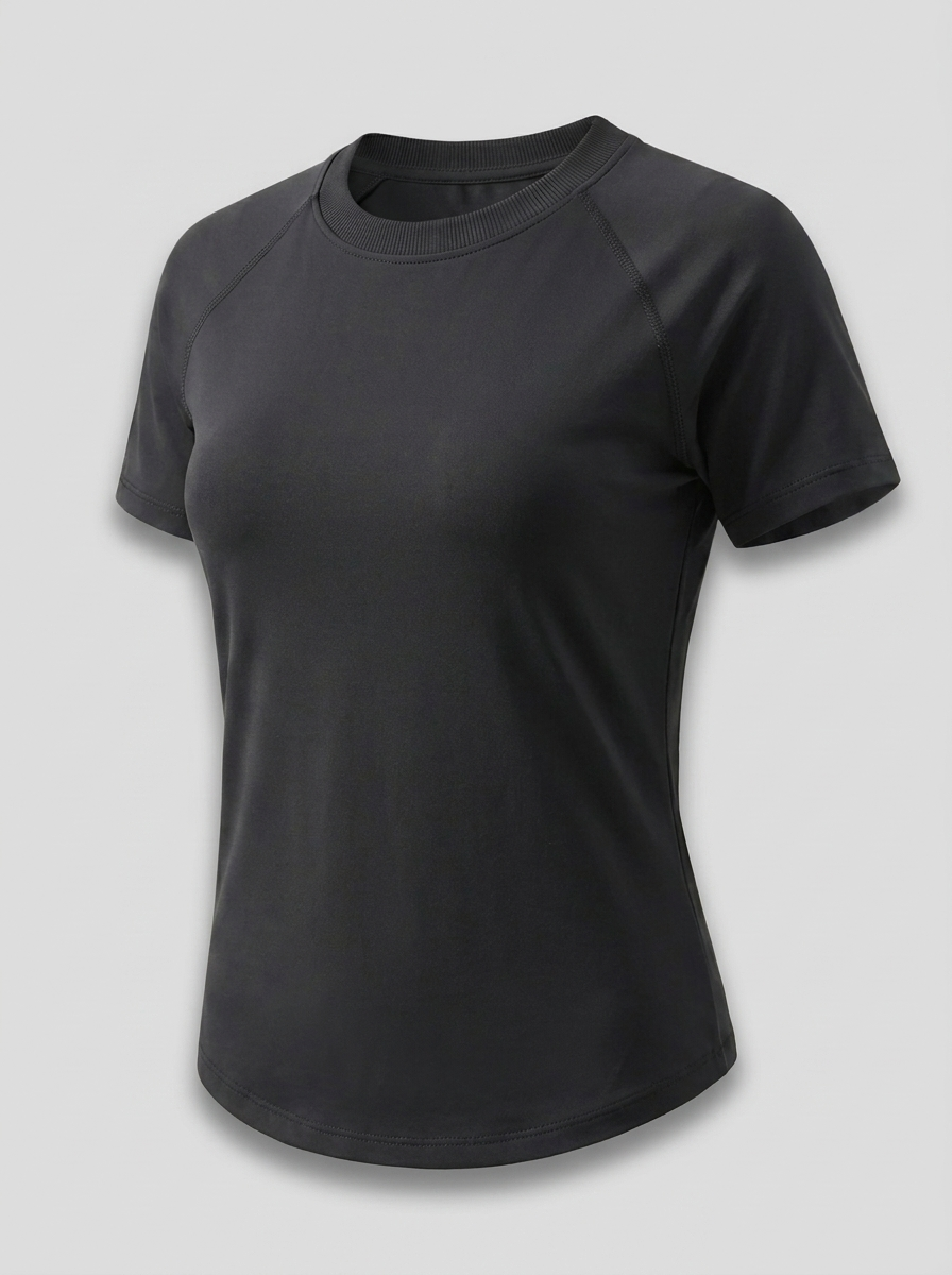 FEMOTION - T-shirt sportowy Slim Fit