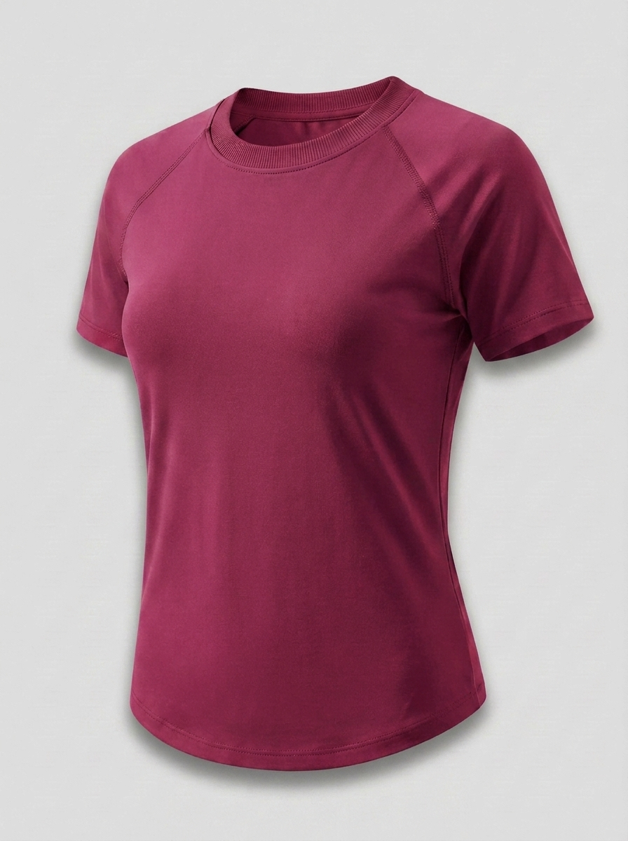 FEMOTION - t-shirt sportowy Slim Fit